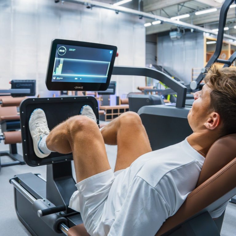 milon Beinpresse Training an der Beinpresse