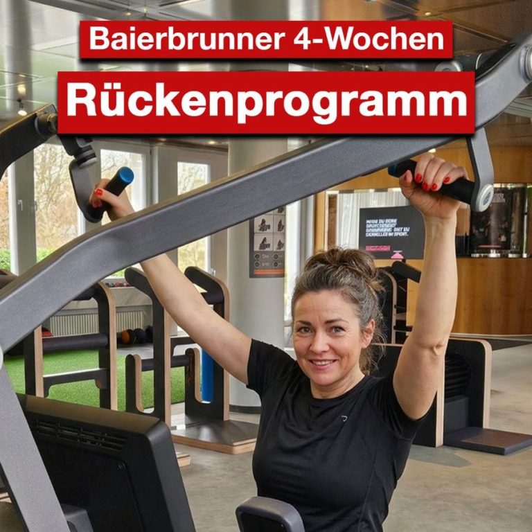 Training an der Beinpresse